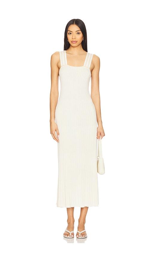 Sancia The Dominique Knit Dress in Beige by SANCIA