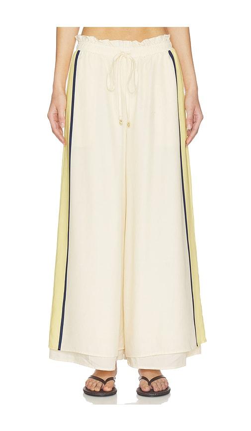 Sancia The Lilou Pants in Yellow by SANCIA
