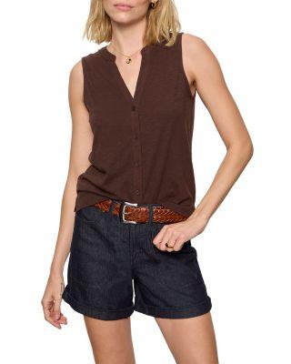 All Set Button Front Tank by SANCTUARY