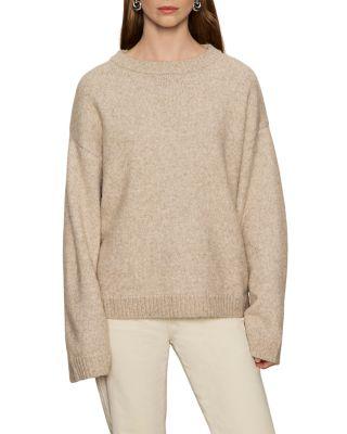 Go-To Crewneck Sweater with Removable Scarf by SANCTUARY
