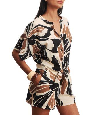 Good Time Printed Tie Shirt by SANCTUARY