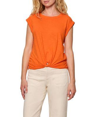 Knotted Hem Muscle Tee by SANCTUARY