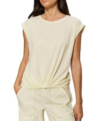 Knotted Hem Muscle Tee by SANCTUARY