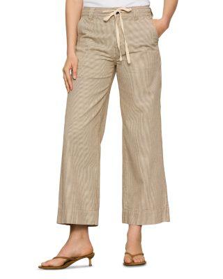 Lily Stripe Cropped Pants by SANCTUARY