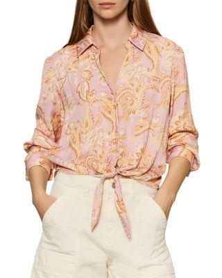 Lover Tie Hem Shirt by SANCTUARY