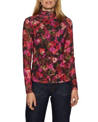 Mock Neck Mesh Top by SANCTUARY