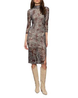 Night Out Mock Neck Dress by SANCTUARY