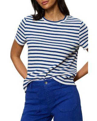 Perfect Textured Striped Tee by SANCTUARY