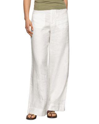 The Linen Marine Wide Leg Pants by SANCTUARY