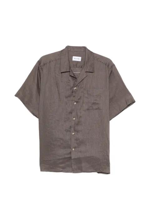 patch-pocket shirt by SAND