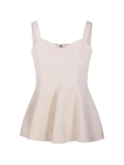 flared straps top by SANDBEIGE