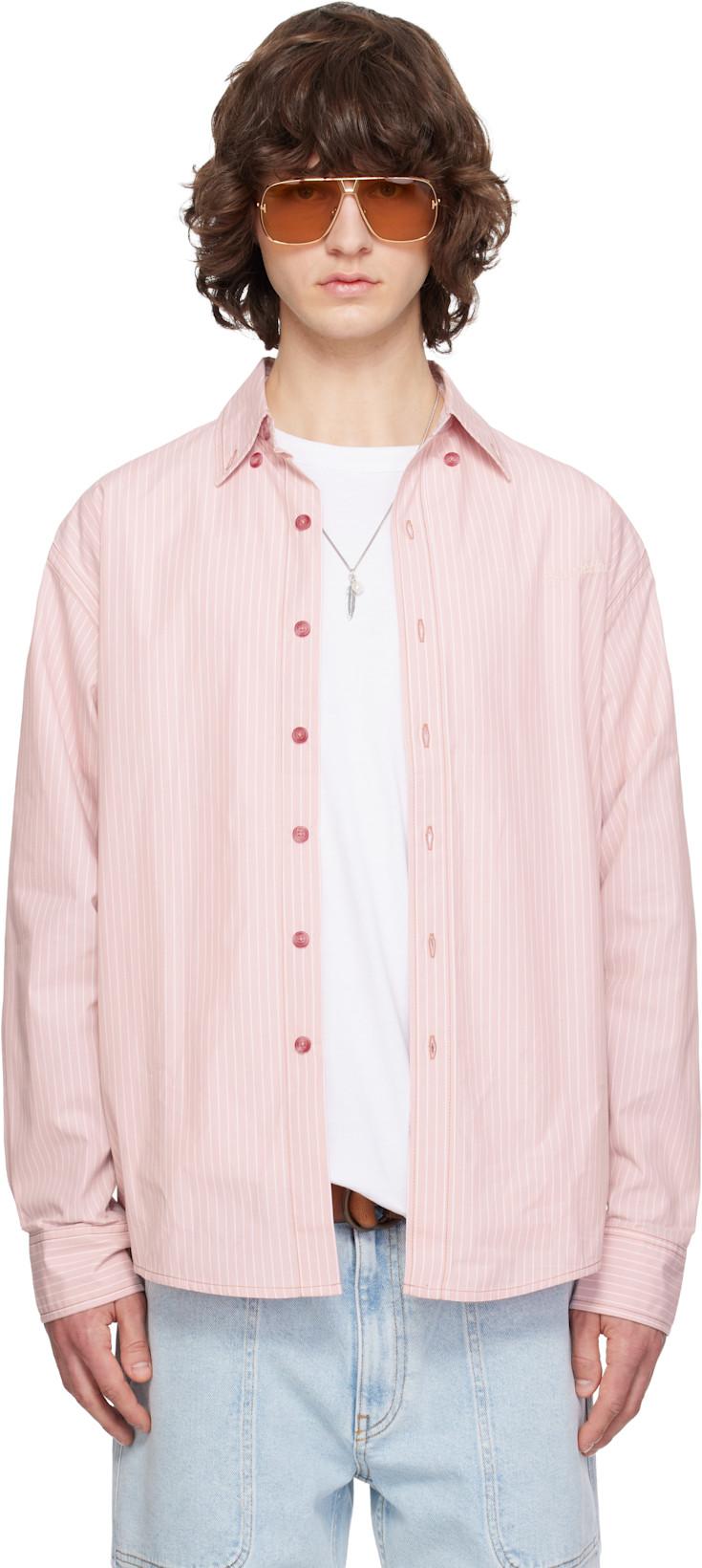 Pink Oversized Shirt by SANDERLAK