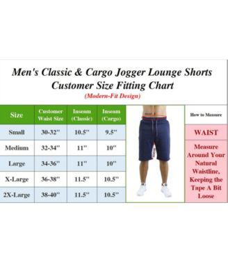 Men's Classic Jogger Lounge Shorts by SANDIA PEAK MOUNTAIN CO