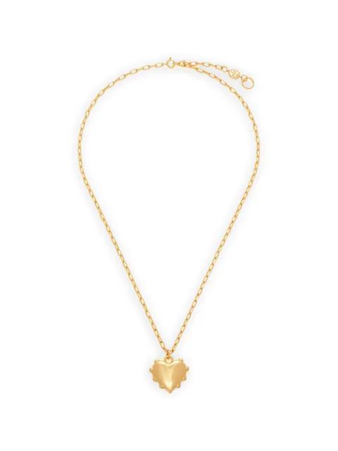 Milagros heart necklace by SANDRALEXANDRA