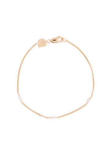 Navette Crystal 18kt gold-plated bracelet by SANDRALEXANDRA