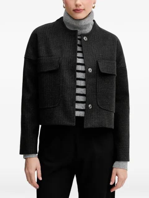 buttoned-up pocket jacket by SANDRO FERRONE
