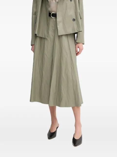 patch-pocket midi skirt by SANDRO FERRONE