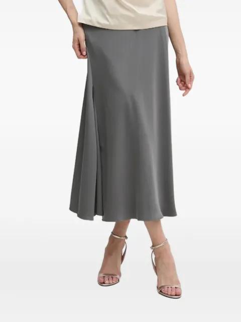 satin midi A-line skirt by SANDRO FERRONE