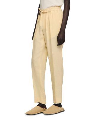 Alpha Elastic Linen Trousers by SANDRO PARIS