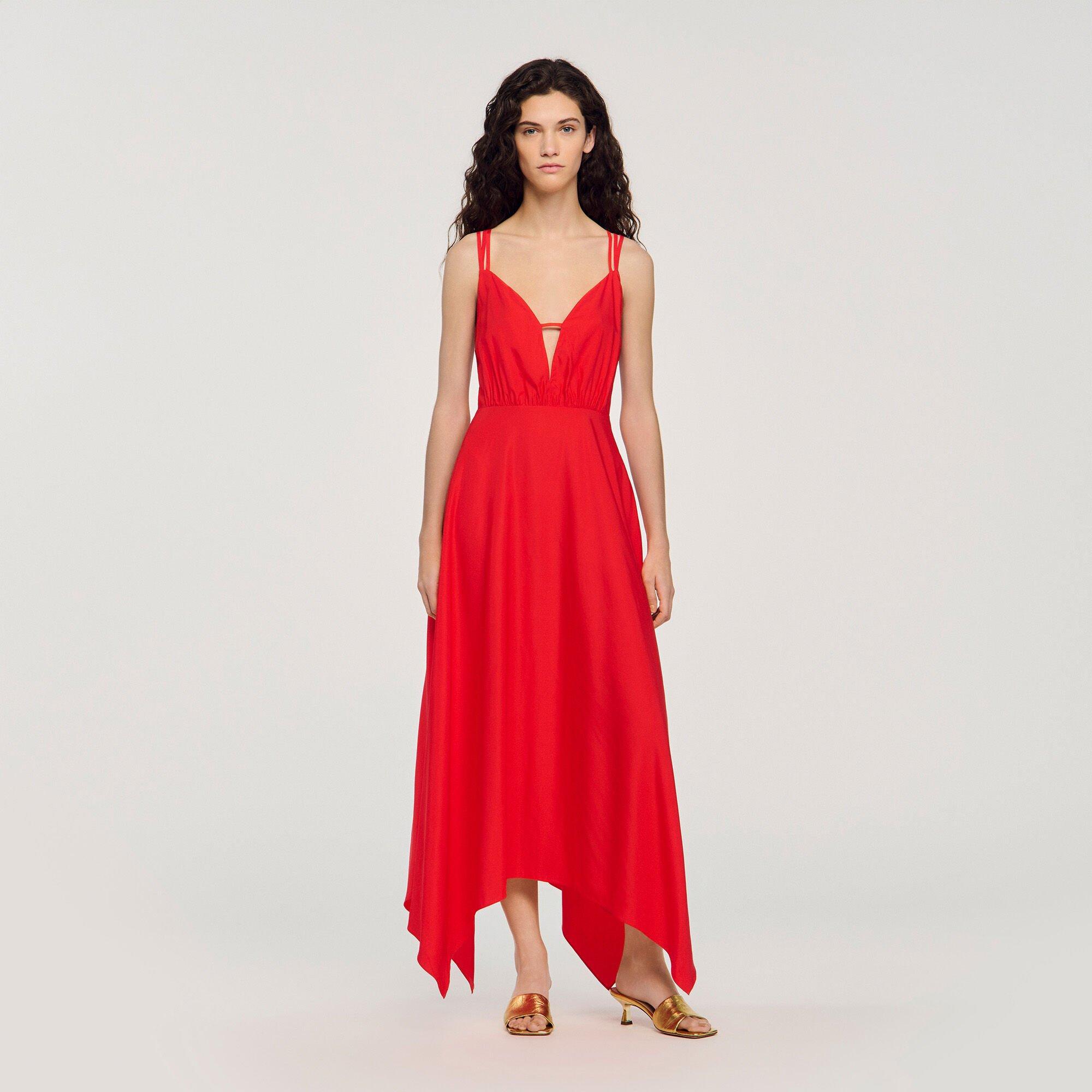 Asymmetric maxi dress by SANDRO PARIS