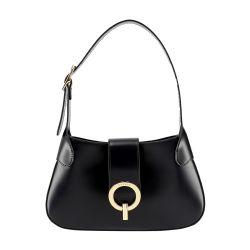 Baguette bag in certified leather by SANDRO PARIS