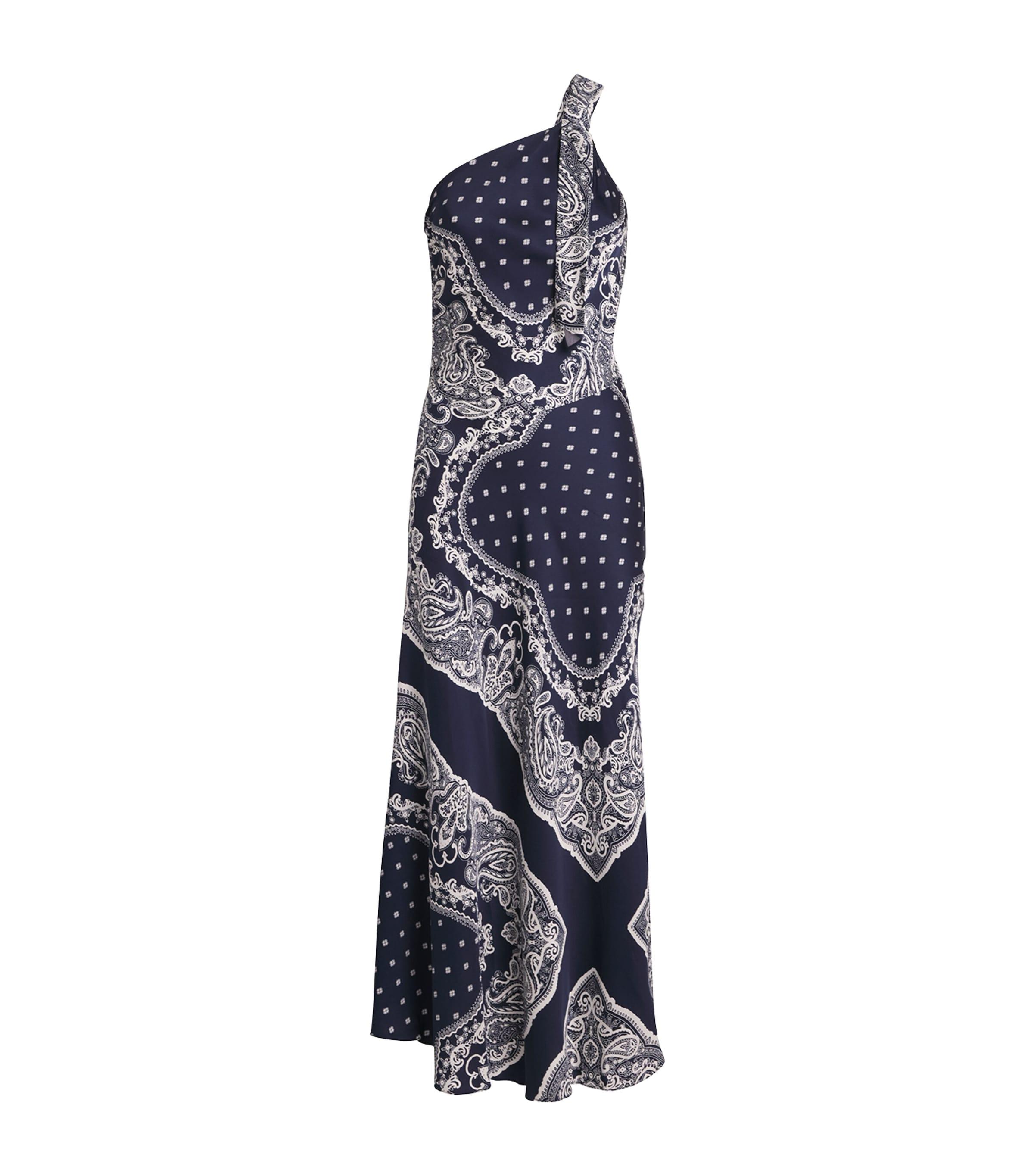 Bandana Print Maxi Dress by SANDRO PARIS