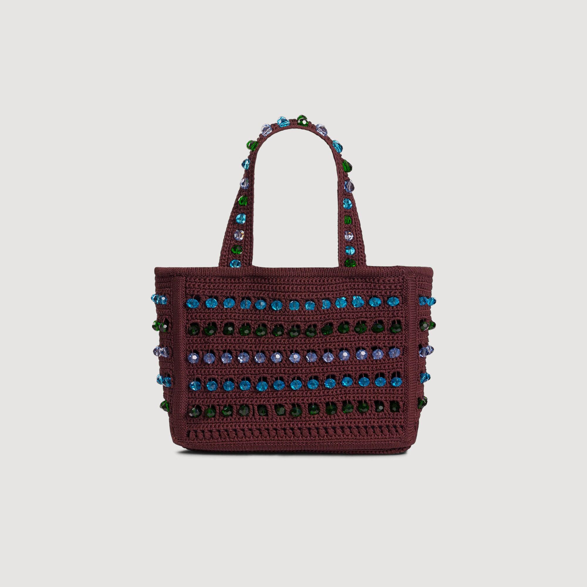 Beaded crochet bag by SANDRO PARIS