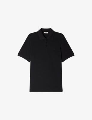 Branded Cotton-Piqué Polo Shirt by SANDRO PARIS