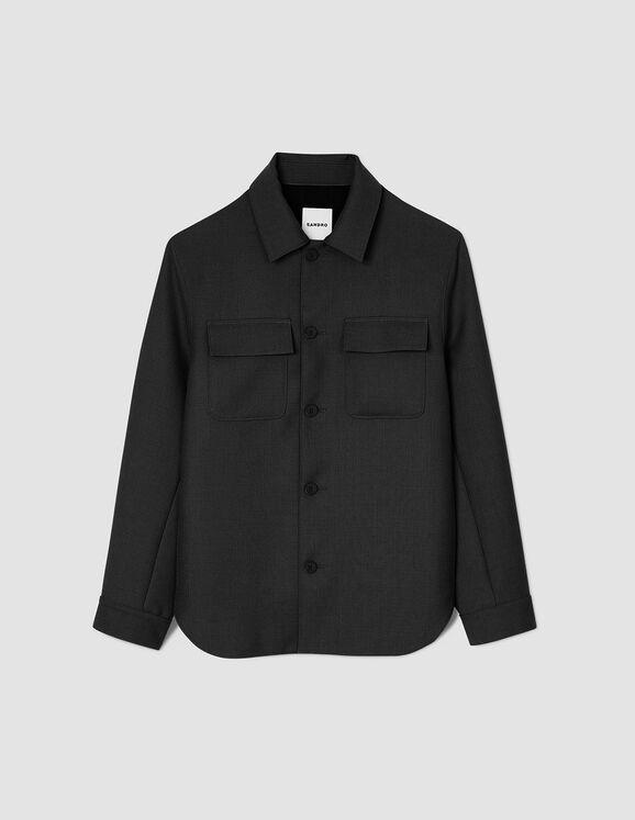 Buttoned overshirt by SANDRO PARIS