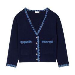 Cardigan withdetails by SANDRO PARIS