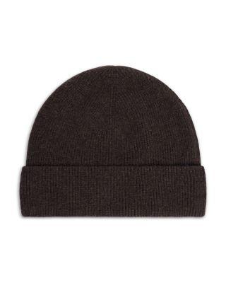 Cashmere Ribbed Turn Up Beanie by SANDRO PARIS