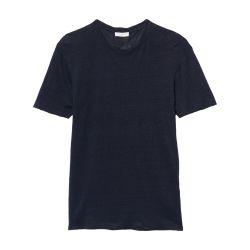Certified linen t-shirt by SANDRO PARIS