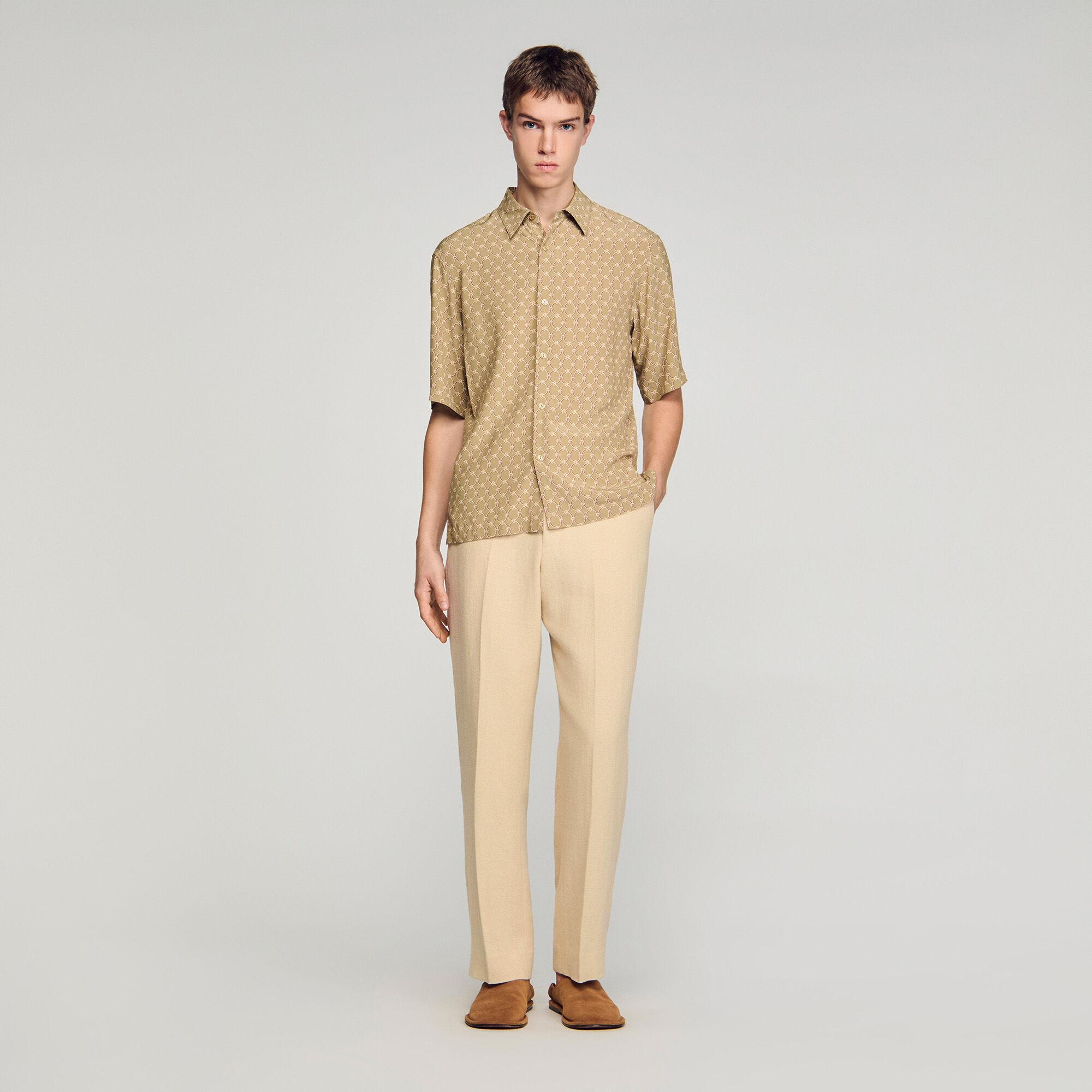 Chemise fluide à motif chaîne by SANDRO PARIS