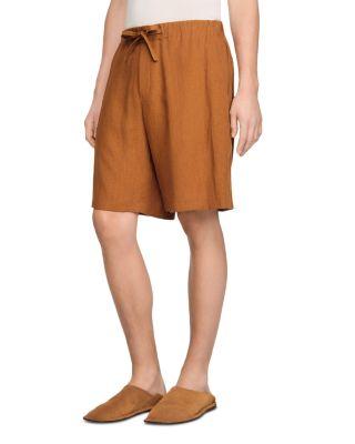 Classic Fit 8.9" Linen Shorts by SANDRO PARIS
