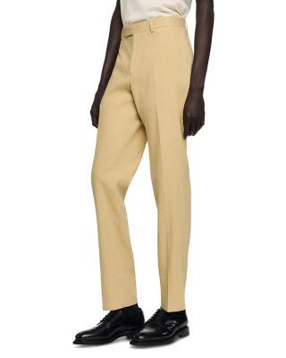 Classic Fit Linen Suit Trousers by SANDRO PARIS