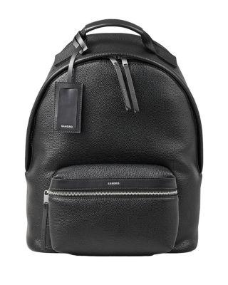 Coated Canvas Backpack by SANDRO PARIS