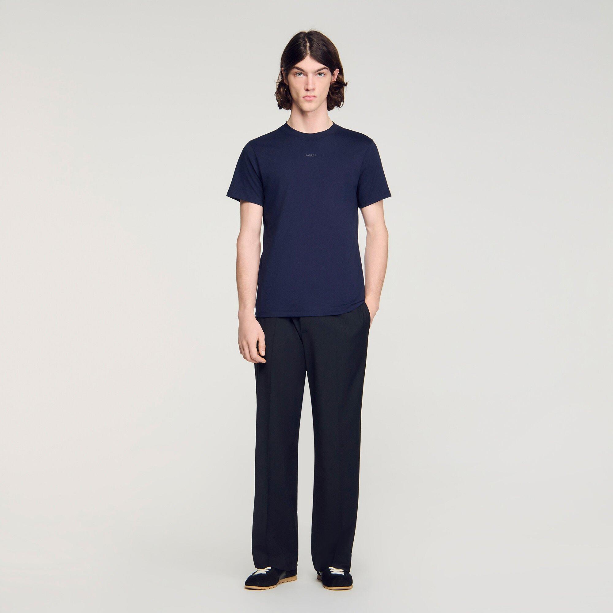 Cotton T-shirt by SANDRO PARIS