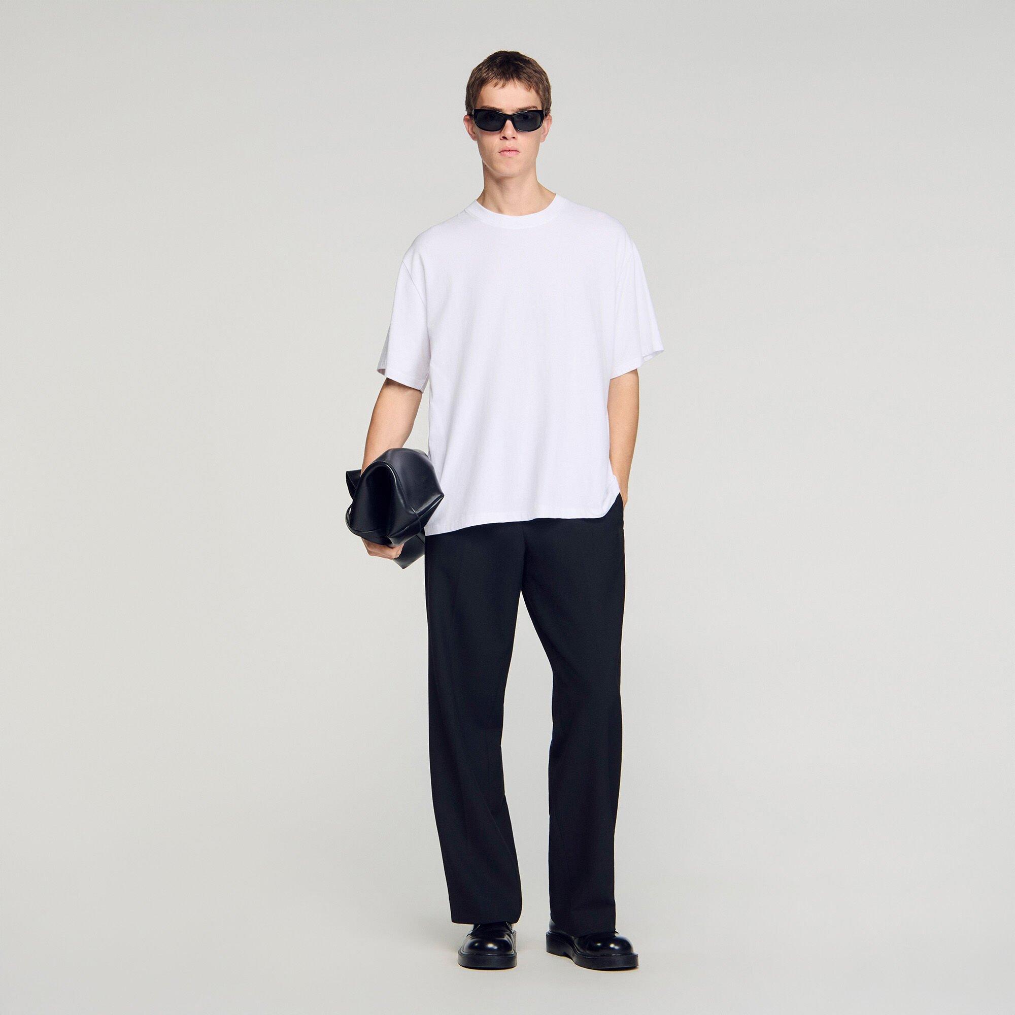 Cotton T-shirt by SANDRO PARIS