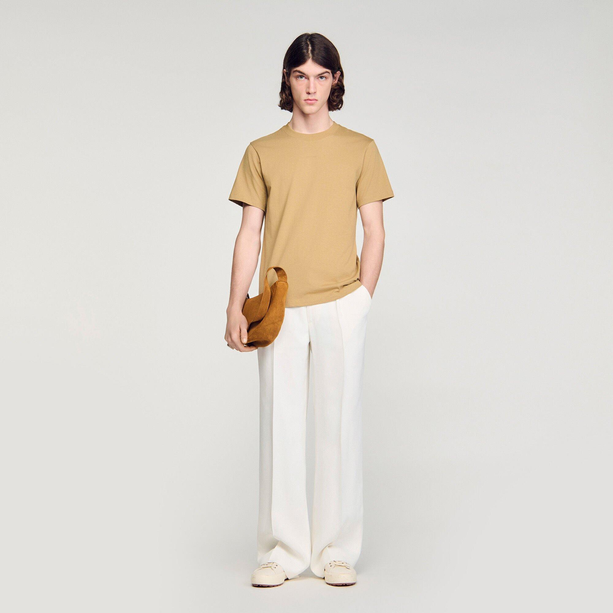 Cotton T-shirt by SANDRO PARIS