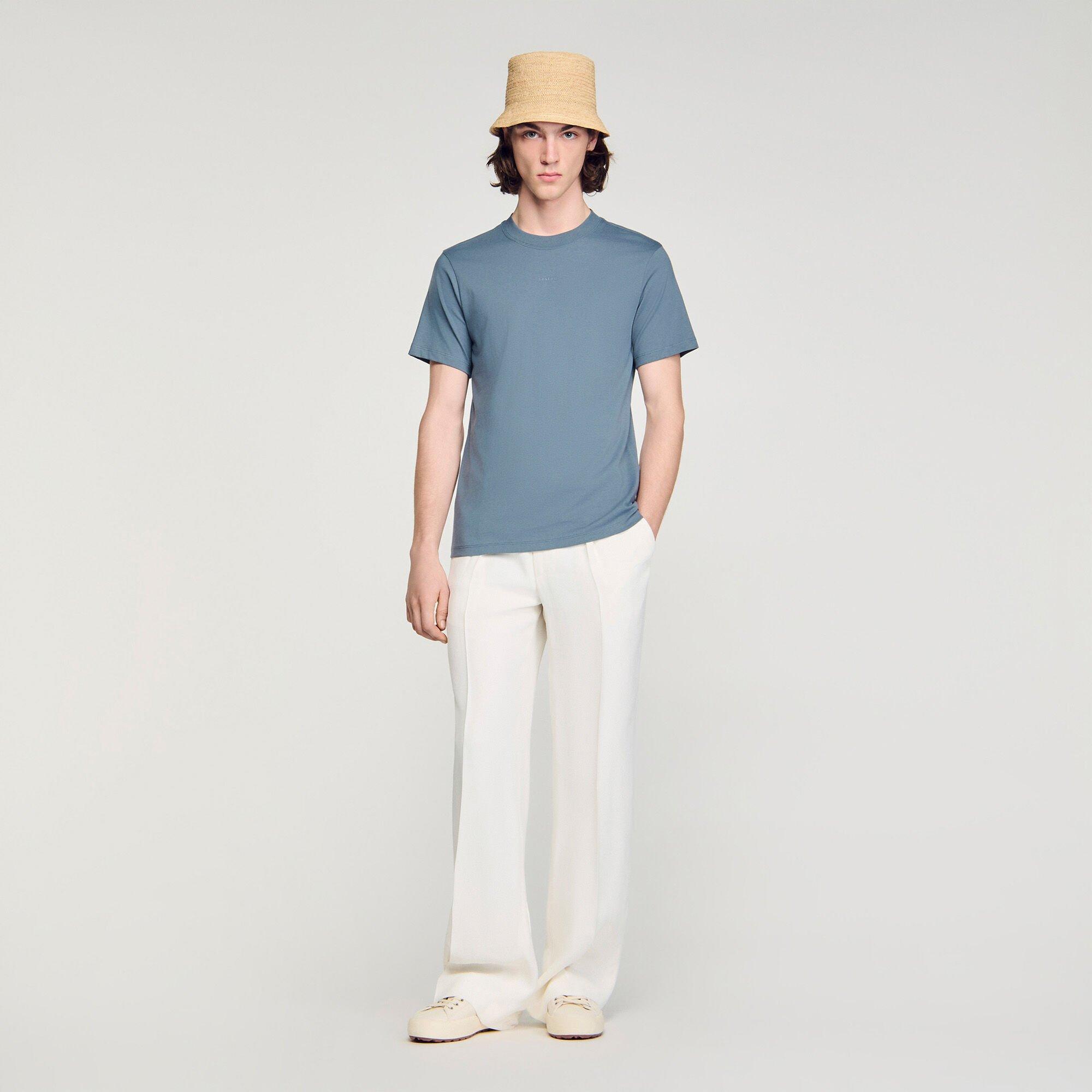 Cotton T-shirt by SANDRO PARIS