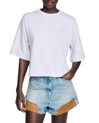 Cotton Tee by SANDRO PARIS