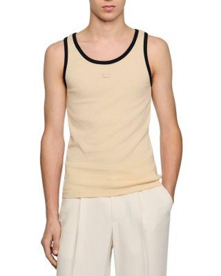 Cotton Vest Top by SANDRO PARIS