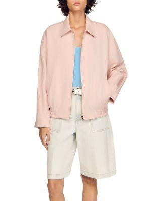 Cotton and Linen Jacket by SANDRO PARIS