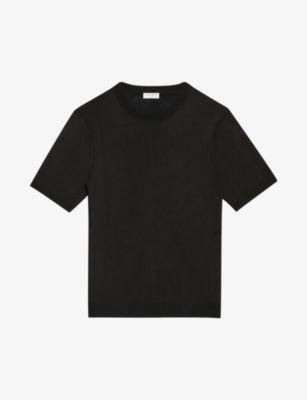 Crewneck Classic-Fit Knitted T-Shirt by SANDRO PARIS