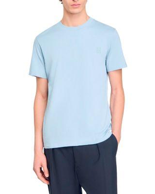Crewneck Logo Tee by SANDRO PARIS