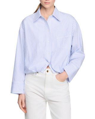Cropped Shirt by SANDRO PARIS