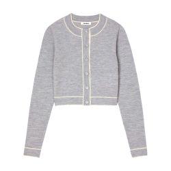 Cropped cardigan by SANDRO PARIS