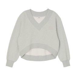 Cropped sweatshirt by SANDRO PARIS