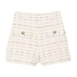 Decorative tweed shorts by SANDRO PARIS