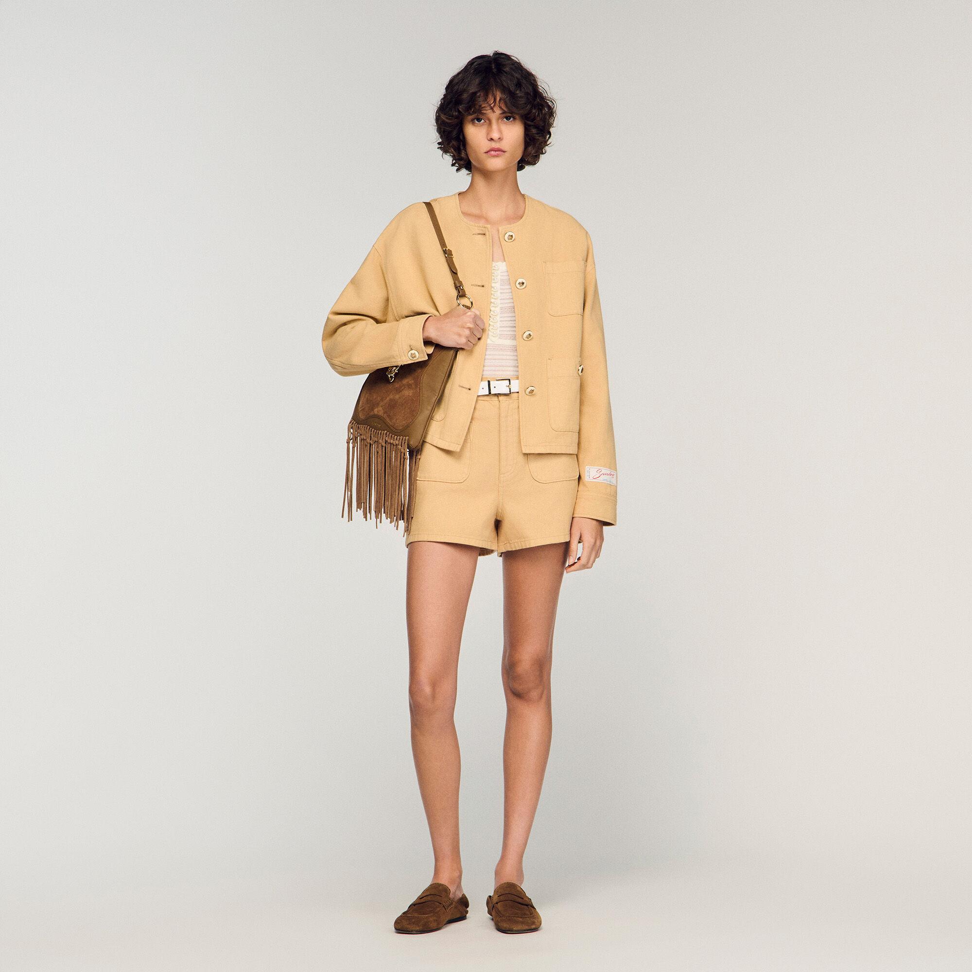 Denim jacket by SANDRO PARIS